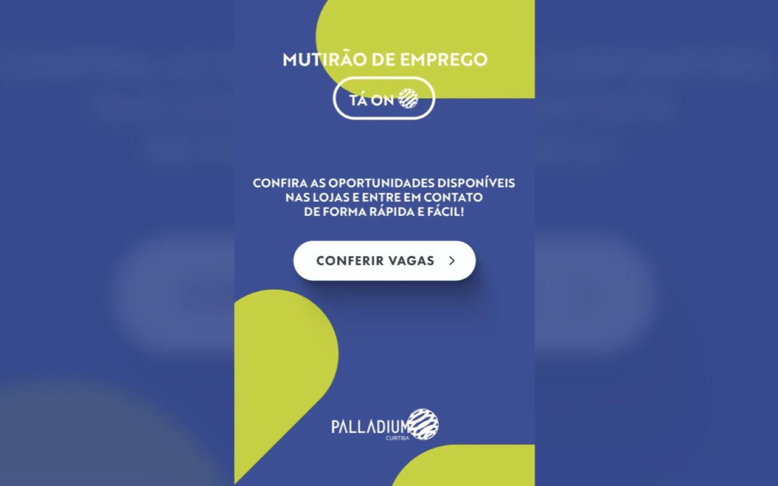 Palladium Curitiba Vagas